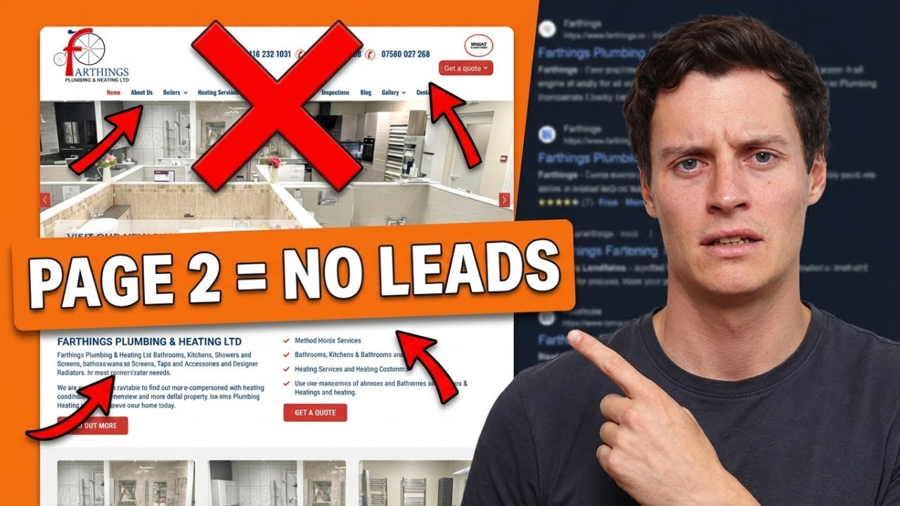 Plumber Website SEO: 7 Fixes to Move from Page 2 to Page 1