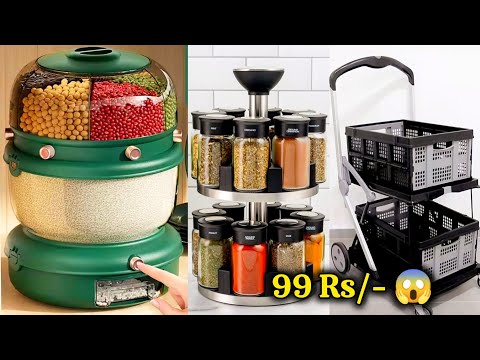 आंखे बंद करके भी खरीद सकते हैं ये 50 Items🔥🤯 Meesho 50 Kitchen items 😋 #kitchen #amazon #flipkart
