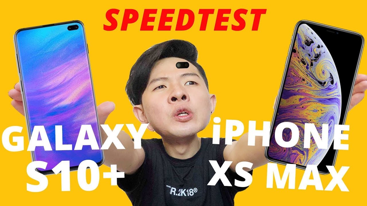 SO SÁNH HIÊU NĂNG GALAXY S10+ VS iPHONE XS MAX: EXYNOS 9820 VS A12 BIONIC???
