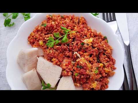 Corned Beef Egg Sauce Recipe