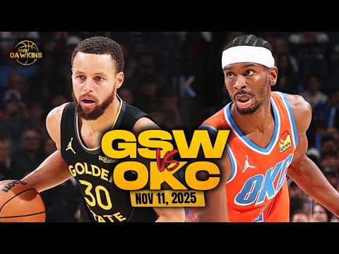 Golden State Warriors vs Oklahoma City Thunder Full Game Highlights | Nov 11, 2025 | FreeDawkins