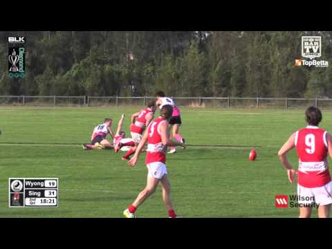 2016 BDAFL Round 5 - 1st Division Highlights - Wyong Lakes V Singleton Roosters