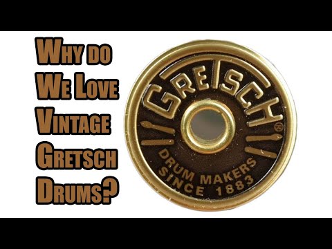 Super-Rare Vintage Gretsch Broadkaster Drumset