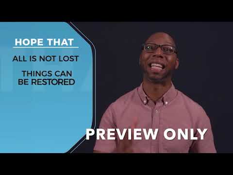 Undefined, Back To Church Sunday, Hope Is Here Welcome Video