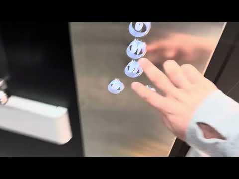 Tall Cab! Otis Gen2 ReGen MRL Traction Lift @ JD Sport, Melbourne CBD