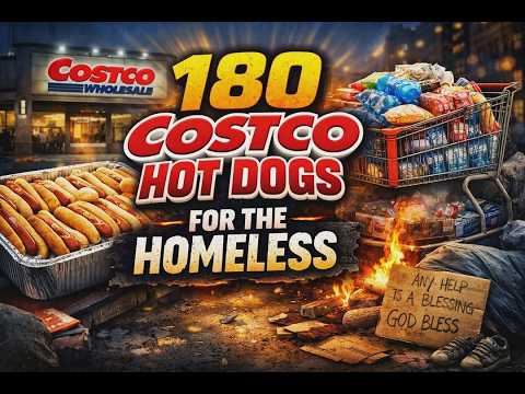 Costco Hot Dogs for the Homeless | Bearded and Blessed Outreach