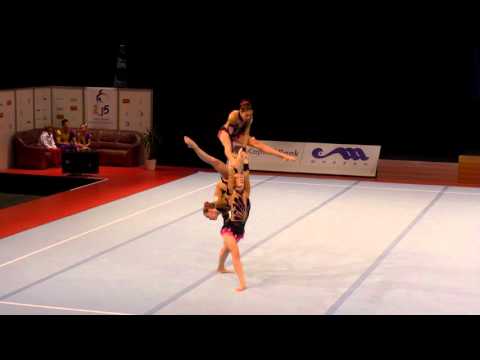 EC 2015   623   PnB   Junior   WG   FRA   All Final   RAHMANE, DESCHAMPS & TROTIN