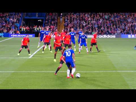 Eden Hazard vs Real Sociedad pre season frendly 2014