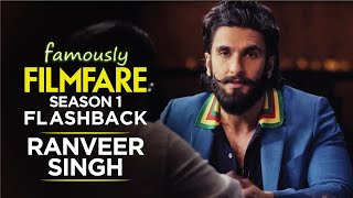 Ranveer Singh talks about love, movies and stardom | Ranveer Singh Interview | Famously Filmfare S1