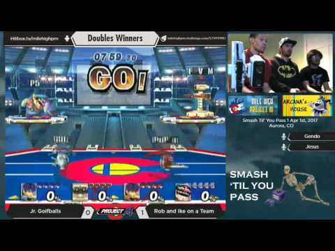 Jr. Chaffles + Badwolf vs Just + Detta - STYP PM Doubles (4/1/17)