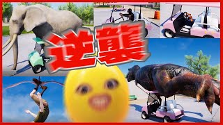 知能を持った動物が飼育員を〇して自由を勝ち取るゲーム