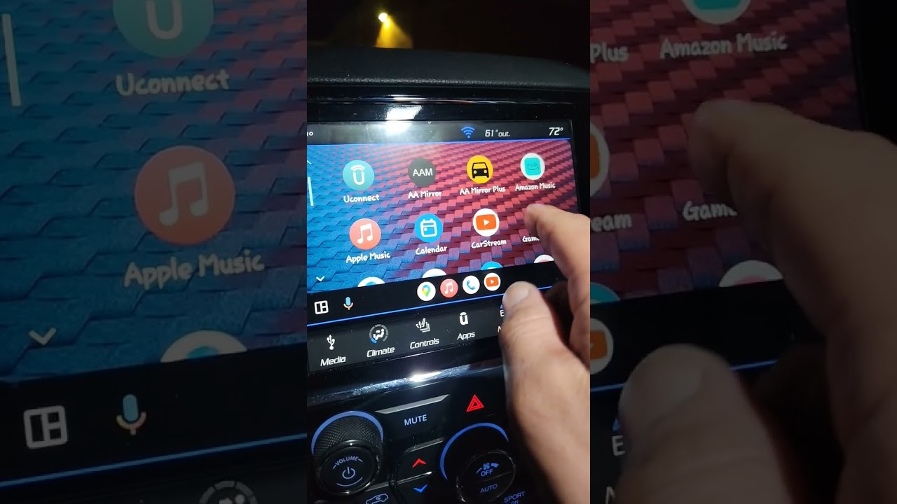 Android auto running carstream