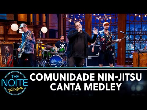 Comunidade Nin-Jitsu canta "Detetive", "Melô do Analfabeto", "Ah! eu tô sem erva" e "Não Aguento"