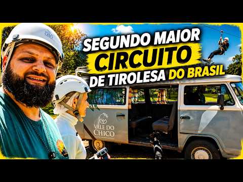 CONHEÇA o segundo MAIOR circuito de TIROLESA do BRASIL no Vale do Chico, em Formosa do Sul/SC!
