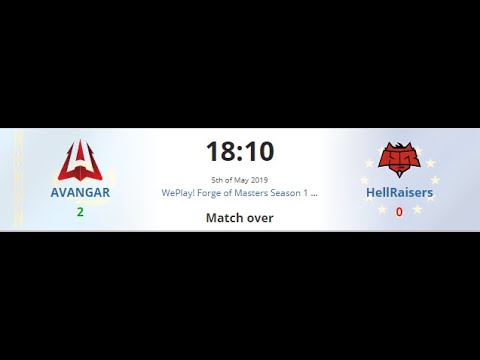 AVANGAR vs HellRaisers Highlight(2:0) WePlay!Forge of MastersSeason 1 Finals GrandFinal (05.04.2019)