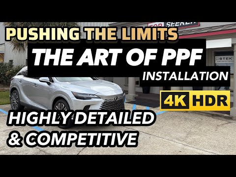 (ASMR) 26 RX350 Perfection Full Front PPF Installation | highest level of safety 