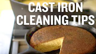 How To Clean A Cast Iron Skillet With Salt
