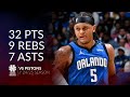 Paolo Banchero 32 Pts 9 Rebs 7 Asts Vs Pistons 24 25 Season