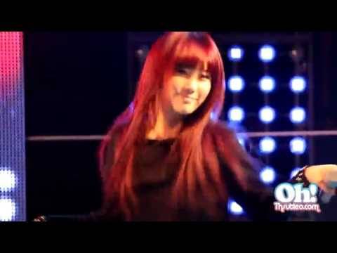 [Fancam] 100501 Taeyeon SNSD - Run Devil Run@Seojung university