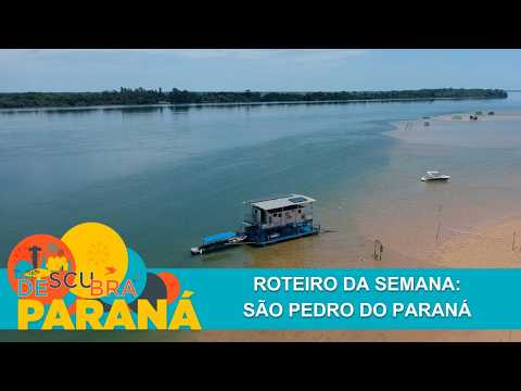 São Pedro do Paraná reúne praias de água doce, natureza e aventura