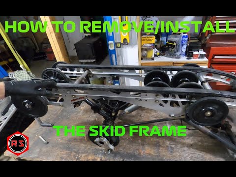 Arctic Cat ZR rear suspension removal & install