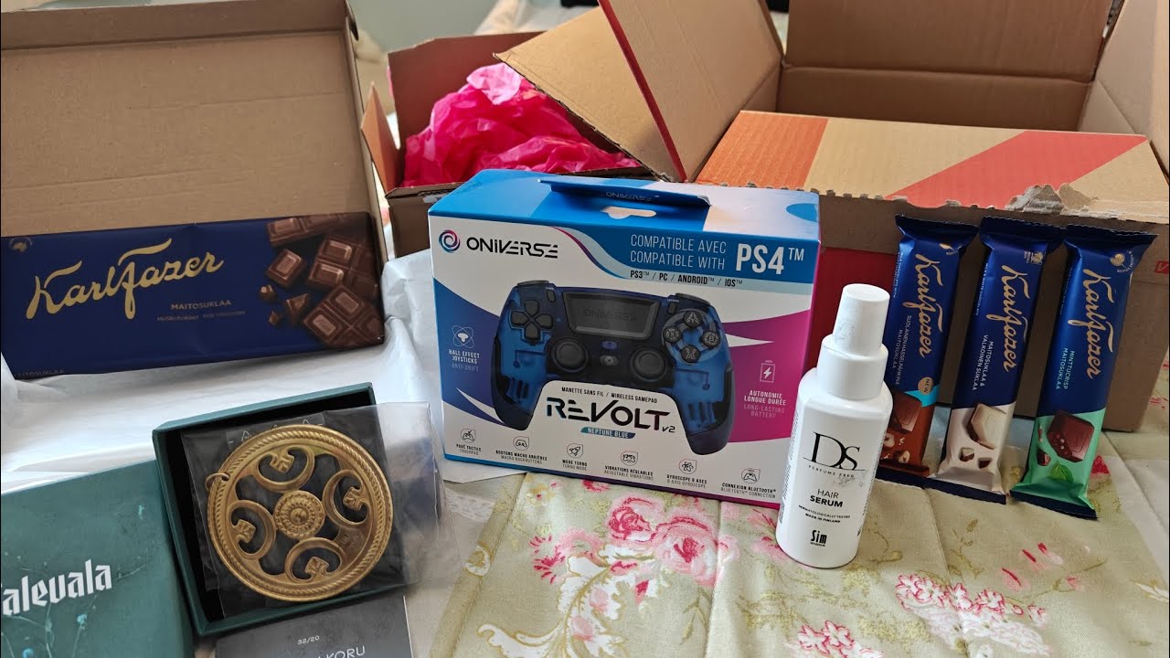 Paketteja 🇫🇮 Unboxing Day 🌸 My voice #unboxing #Fazer #Kalevala #verkkokauppa 