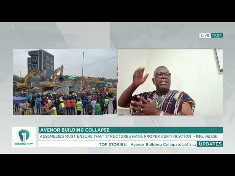 Avenor Building Collapse: GIE President Calls for Stronger Building Certification Enforcement