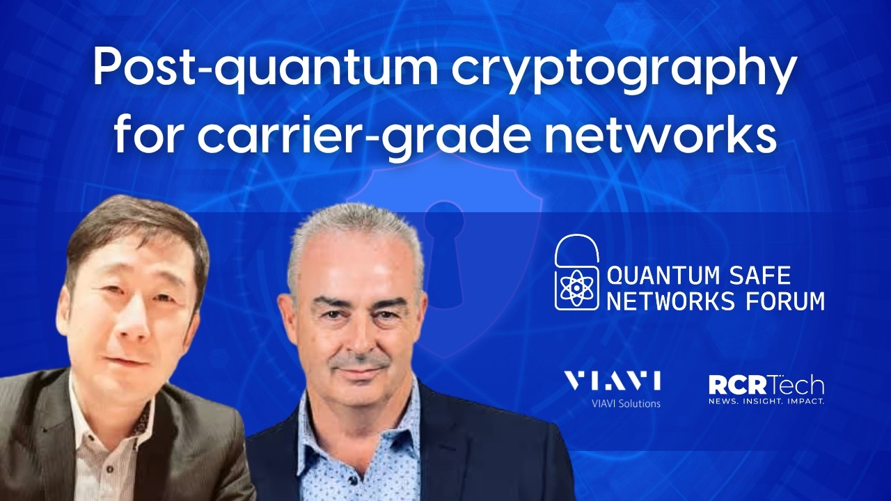 Presentation: Post‑quantum cryptography for carrier‑grade networks