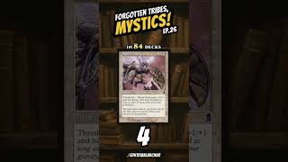 Forgotten Tribes in Magic The Gathering | MYSTICS! | Ep. 26 #edh #mtg