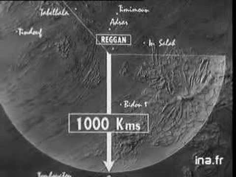 13 فبراير 1960 على الساعة 07 صباحا ،  انفجار أول قنبلة فرنسية نووية في صحرائنا
