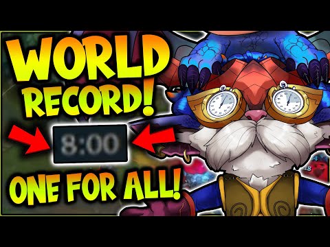 WORLDS FASTEST ONE FOR ALL GAME? SUPER SIEGE HEIMERDINGERS CANT BE STOPPED! - League of Legends