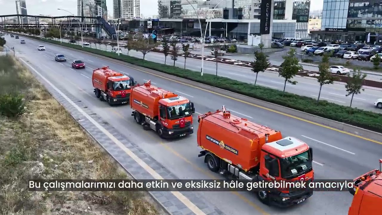 13 Yeni Süpürge Aracımızla Temizlik Filomuzu Güçlendirmeye Devam Ediyoruz