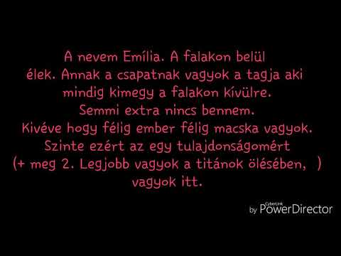 *Aot* Emilia története - Bemutatkozás :3