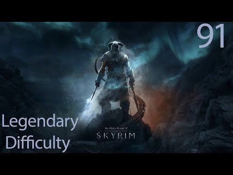 Skyrim Anniversary Edition - Legendary Difficulty Part 91 - The Throat of the World