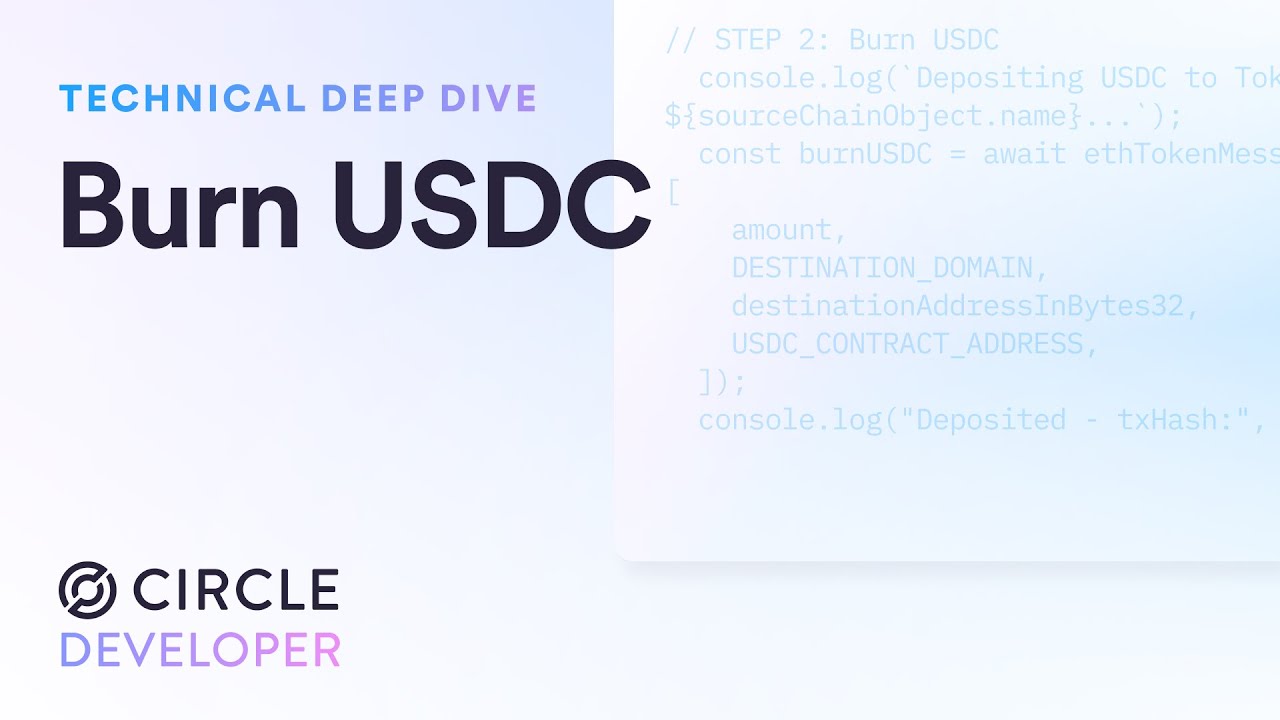 Burning USDC in Your App | Using CCTP | #5