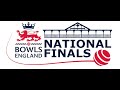 Bowls England National Finals Men S Pairs 2022