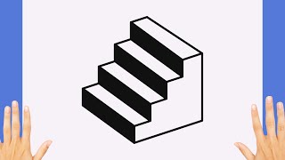How to Draw Stairs | Easy Drawing Tutorial for Beginners