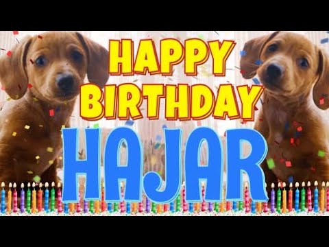 Happy Birthday Hajar! ( Funny Talking Dogs ) What Is Free On My Birthday