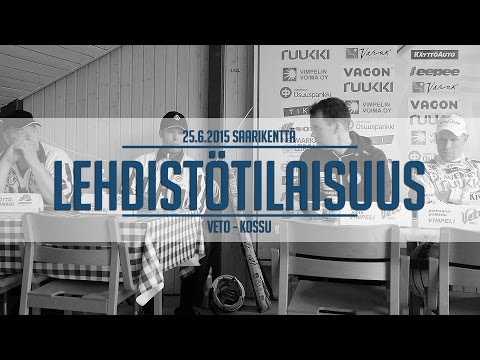 25.6.2015 Veto - Kossu lehdistötilaisuus