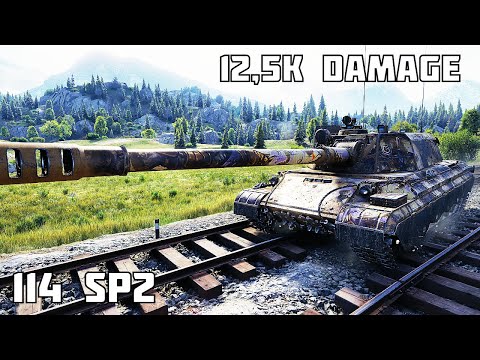 114 SP2 • 12,5K DAMAGE 6 KILLS • World of Tanks