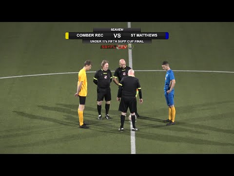 Comber Rec Youth v St Matthews - Under 17s Fifth Supp Cup Final - 1st January 2020
