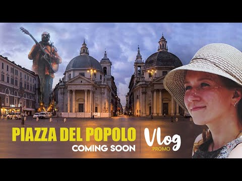 Itália Travel Vlog 1.1 (Promo) Piazza Del Popolo Roma