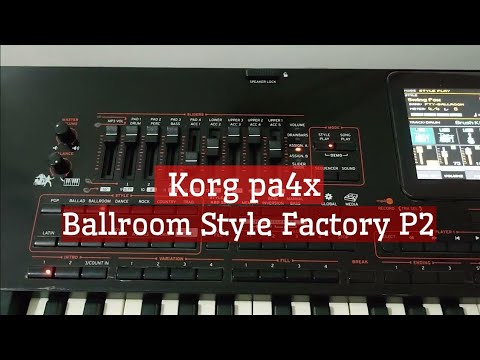 Korg pa4x - Ballroom Styles - Live Record | Part 2