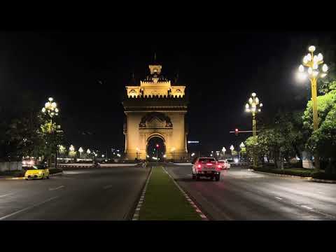 Vientiane, Laos (day & night)