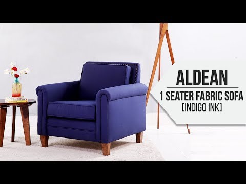 One Seater Fabric Sofa