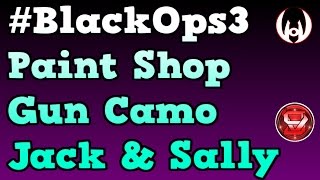 #BlackOps3 Paint Shop Gun Camo - Jack & Sally