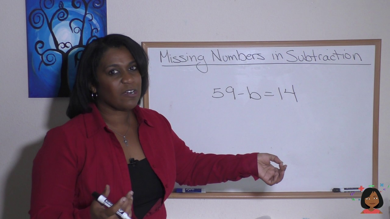 3b. Missing numbers in subtraction for Saxon Math 76