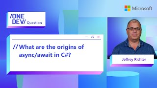 What are the origins of async/await in C#?