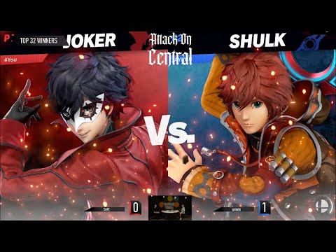 Attack on Central | Top 32 | safe (Joker) vs Jaykob (Shulk)