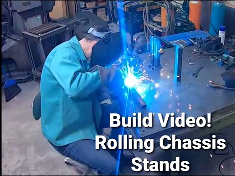 Build Video....Rolling Chassis Stands. Saved $$$$